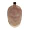 20" Copper Metal Distressed Textured Ombre Vase